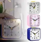 User Friendly Bedside Clock with Large Dial Display and Silent Mechanism