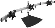 Siig Easy-adjust Triple Monitor Desk Stand - 13" To 27" - Up To 27" Screen