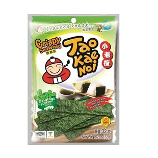 小老板厚片海苔(原味32g)6入