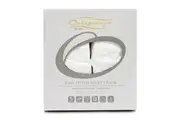 Onkaparinga Baby Bamboo Cotton Jersey Nursery Fitted Sheet For Bassinet White