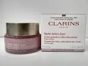 Clarins Multi-Active Day Cream Dry Skin 1.6 oz. Facial Moisturizer, SEALED