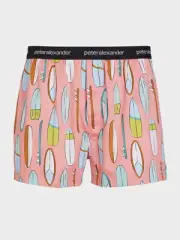 Peter Alexander Mens Boxer Shorts - Surfboard - Size (XL)