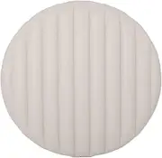 Inflatable Hot Tub Cover 55in Round PVC Hot Tub Cover with Quick & Easy Valve Leaf-Proof Rainproof Insulated Pool Spa Covers for Protection