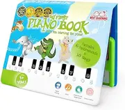 Best Learning My First Piano Book – Educational Musical Piano Toy for Toddlers and Kids Aged 3-5 Years | Ideal Birthday Present for Boys or Girls