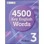 <姆斯>4500 KEY ENGLISH WORDS (3) NATION 9781944879983 <華通書坊/姆斯>