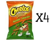 4x Bag Cheetos Cheddar Jalapeno Crunchy Cheese LARGE Size 310g/11oz Canada
