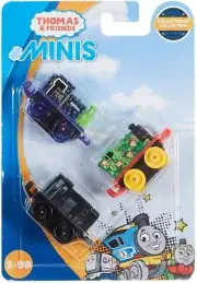 Thomas Minis 3 Pack Blackberry Charlie Monkey Percy Classic Diesel FNB97