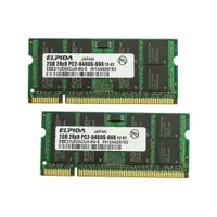 在飛比找蝦皮購物優惠-Elpida 4GB(2PCS 2GB) 2RX8 DDR2