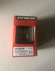 Enforcer SD-7204SGEX1Q Push-To-Exit Plate With Vandal Resistant Switch