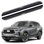 Running Board Fits for Infiniti QX60 2022 up Side Step Nerf Bar Black Step Stair