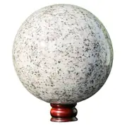 Large 200MM Natural White Kiwi Jasper Stone Metaphysical Meditation Sphere Ball
