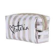 2 Pcs Women Travel Cosmetic Bag Laser Makeup Bags Toiletry Wash Beauty Box Zipper Make Up Handbag Organizer Storage Case Pouches