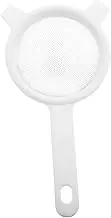 Flour Sifter Fine Mesh Strainer Kitchen Food Strainer Basket Stainless Steel Colander Mesh Strainer with Handle