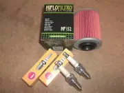 Can Am Commander 800 1000 Oil Filter + NGK Spark Plugs Tune up Kit 2011 - 2016
