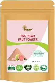 Pink Guava Fruit Powder Vegan GMO Free Gluten Free, Flavouring for Baking Drinks Desserts, 100g
