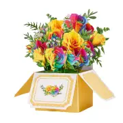 NNEOBA Adorned Blooms: Boxed Flower Greeting Card Set
