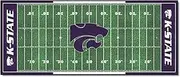 FANMATS - 7545 NCAA Kansas State University Wildcats Nylon Face Football Field Runner, 30"x72"