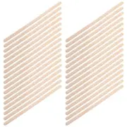 100pcs Body Hair Removal Waxing Sticks Wood Wax Sticks Wooden Wax Stick