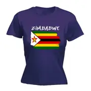 Zimbabwe Country Flag Nationality - Womens T-Shirt T Shirt Tshirt