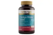 Herbs Of Gold Ginkgo Biloba 6000 120 Capsules