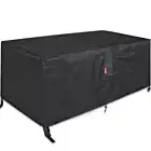 Rectangular Fire Pit Cover/Table Cover-Fits 48-54 inch-Outdoor Waterproof Ant...