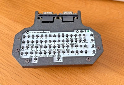 Case for C64, VIC20, C128 Keyboard HAT