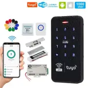 Electronic Door Lock WiFi Keypad Waterproof Remote Unlock Access Control System