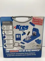 NEW Kreg K4MS Jig Master System for Joinery Woodworking Tool Premium Kit w/ Case