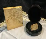 Vintage TAARIIKH GOLD Solid Perfume in an Elegant Gold Tone Locket by JUNAID