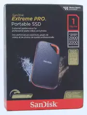 San Disk Extreme Pro Portable SSD (1TB)