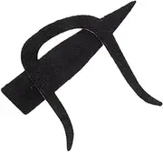 Halloween Party Beard Prop Realistic Fake Mustache Set for Cosplay and Decorations Black