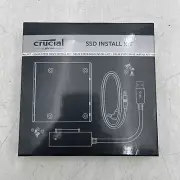 Crucial 2.5-inch Internal Solid State Drive Install Mounting Kit. Quantity Av.