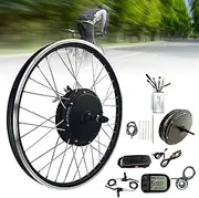 Electric Bike Conversion kit 20/24/26/27.5/28/29/700C Inch Ebike Conversion Kit, 48V/1000W/1500W Rear Wheel Waterproof Hub Motor Kit, Dual Mode Controller,Ebike Hub Motor Kit(27.5inch,48V/1000W)