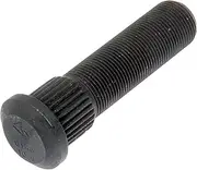 Dorman 610-0553.10 M22-1.50 Serrated Wheel Stud 25.5 mm - Knurl, 90 mm Length, 10 Pack