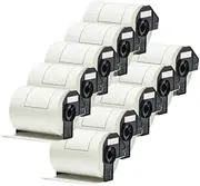 ExtraPrint 10 x Compatible Die-Cut Labels Replacement for Brother DK-11247 (164mm x 103mm), Compatible with Brother QL1050 QL1050N QL1060 QL1060N QL1100 QL1110NWB [10 Rolls, 1800 Labels]