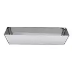 14" Mud Pan Stainless Steel Drywall Tool Welded Corners Tray Bucket Plaster