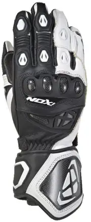 Ixon RS Genius 2 Motorcycle Gloves, black-white, Size 3XL Black White