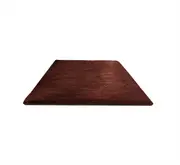 Solid Color Rectangle Thicken Carpet Rug Floor Mat Living Room Bedroom Decor-Coffee
