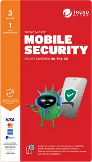 Trend Micro Mobile Security 3 Device 1 Year (Digital Download)