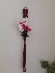 Geometric Chain Macrame Wall Hanging