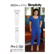 Misses' Jumpsuit Mimi G Style Simplicity #R10931/S9234 Sewing Pattern