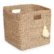 [James Lane] Chi Basket Natural Round 30W x 30H cm