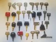 (31) Heavy Equipment Key Caterpillar Kubota Komatsu Daewoo JD JCB Sany Volvo JDS