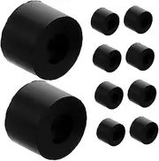 Amosfun 10pcs Vehicle Jack Oil Seals Replacement Horizontal Hydraulic Sealing Rings Compatible with Floor Trailer Leak Resistant Design for Enhanced Stability