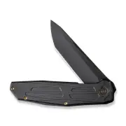 WE Knife Shadowfire Frame Lock 22035-1 Black Titanium CPM 20CV Pocket Knives