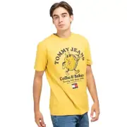 NWT Mens Tommy Jeans Hilfiger BAGELS Short Sleeve Tee S M L XXL