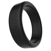 Black Silicone Ring Set Function Male Health 1Pack