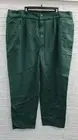 New Lucy&Yak Addison Organic Twill Stretch Pant Posy Green Size 46 Regular