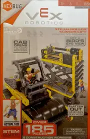 HexBUG VEX Robotics RED Construction Machinery STEM -Steam Roller & Scissor Lift