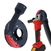 Angle Grinder Dust Shroud 140mm/5.5 Inch Surface Grinding Cover for Concrete Stone Dust Collection High-Quality Dust Col